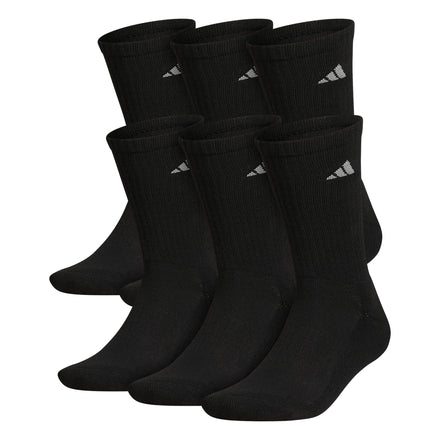 adidas Calcetines deportivos acolchados para hombre (paquete de 6)