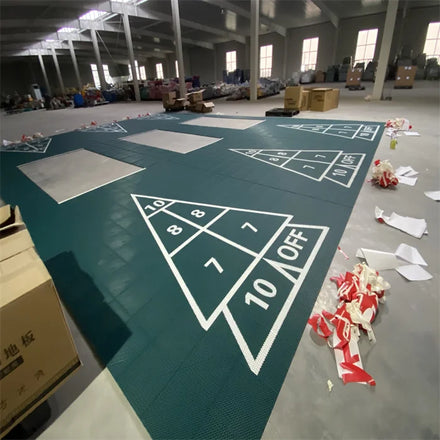 Outdoor Shuffleboard Courts DIY Shuffleboard Court Flooring