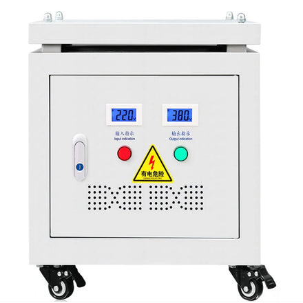 Three Phases 220v to 380v Step up Transformer With Case
