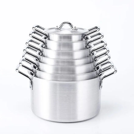 Turkey Home Production SS Kitchen Cheap Nonstick Custom Pot Pan Aluminum Cookware Sets