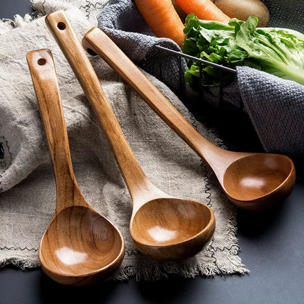 Modern Cooking Spoon Kitchen Accessories New Arrival Restaurant Wood Home Utensil
