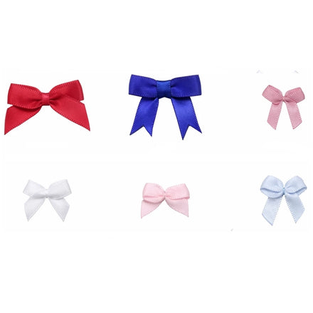 2026 Hot Decorative Fabric Ribbon Bow for Underwear Accessories Small Satin Ribbon Bows