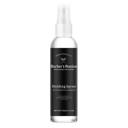 Custom Barber Hair Styling Products Private Label Braiding Silkening Mist Extra Fiber Strong Holding Hair Spray