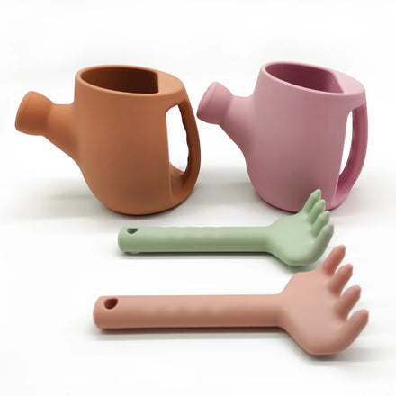 Educational Children Silicone Watering Can Perfect for the Little Ones Play in the Garden or at the Beach