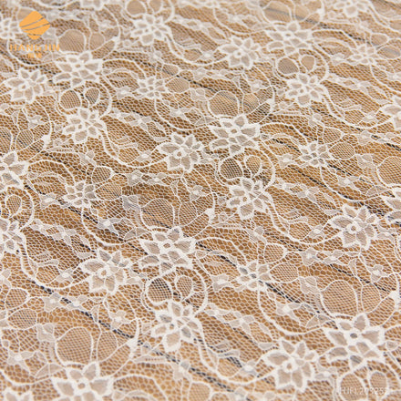 3d French Lace Embroidery Bridal Lace Fabric Floral Lace Fabric for Fashion Dress Bridal Veils Wedding Dress