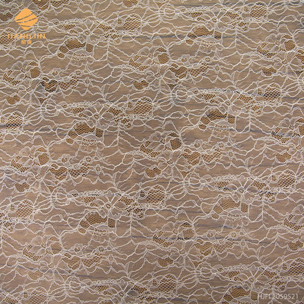 3D Embroidery Bridal French Lace Fabric Floral Lace Fabric for Wedding Dress Bridal Veils