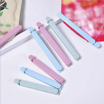 2024 Custom Logo Easy Clasp Small Personalized Plastic Sealing Holder Bag Clips Food