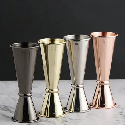 Manufacturing Wholesale Slanted Easy Slim Japanese Stainless Steel Bar Double Jigger