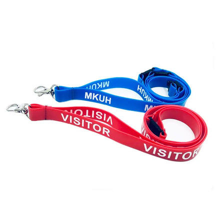 Wholesale Custom logo Printed Plastic Promotional Soft Pvc Lanyard