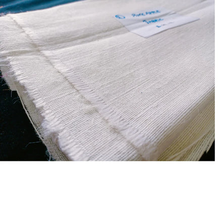 Natural Hand Made Pineapple Fabric Sustainable Organic Piña Textile Artisanal Eco Friendly Botanical Material For Luxury Apparel