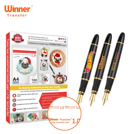 Best Quality Pack of 100 PIieces Classic Laser Clever Paper for Hard Surface