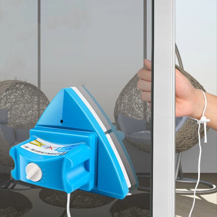 Universal Sided Red Water Adjustable Triple Glazing Glass Magnetic Window Cleaner Double