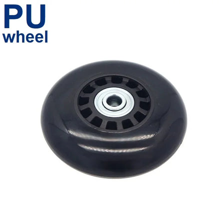 Luggage Wheel Replacement Parts Various Sizes Wheels 3 Inch PU Durable Luggage Bag Ball Bearing Chair Wheels