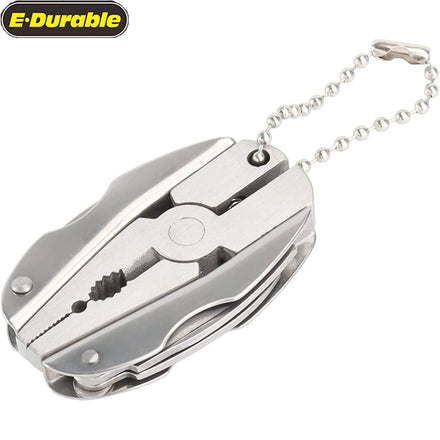 E-durable Hot Sale Polished 6-in-1 Stainless Steel Multi Tools Set with Sheath Multifunctional Pliers Best Gift for Men
