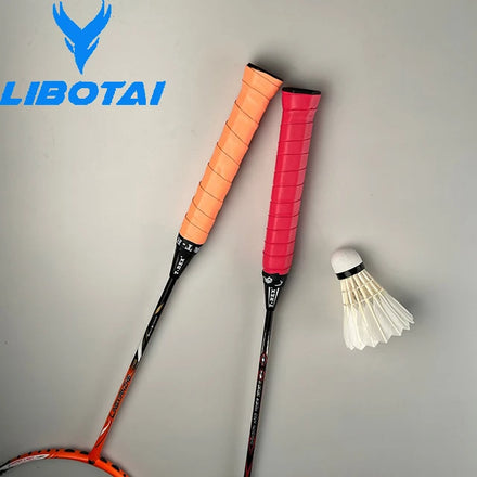 2024 LIBOTAI T-REX PU Material Colorful Dry Feel Printed Tennis Overgrip Tape Sticky 1100x25x0.75mm Made in Taiwan