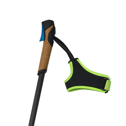 Custom Logo Nordic XC Cross Country Carbon Ski Poles Grip Handle 100% Carbon Light Weight Cork and Rubber Cock