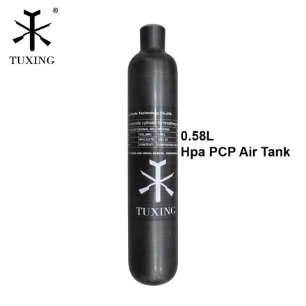 TUXING Chinese Manufacture 580cc High Pressure 30mpa 4500psi 300bar PCP Home Use Outdoor Sports Carbon Gas Cylinders Air Tank