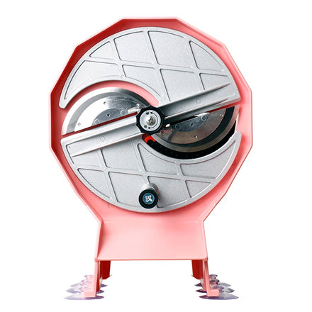 Easy Operation Manual Control Double Slot Plastic Case Food Slices Fruits Vegetables Slicer Cutter