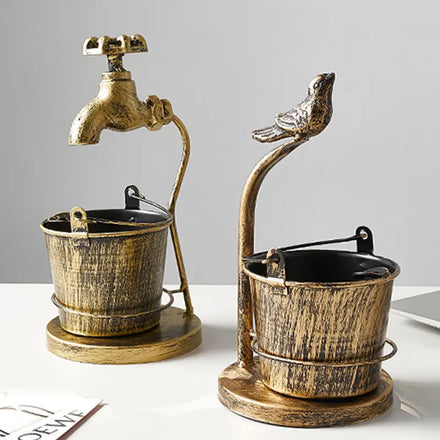 Innovative Unique Modern Wholesale Creative Metal Standing Portable Custom Cigar Ashtray
