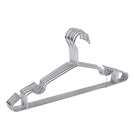 Cheap Factory Wholesale Stainless Steel Sliver Metal Wire Hanger for Clothes