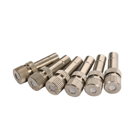 6mm Cooling Humidification Atomization Sprayer Nozzle Fine Water Fog Mist Low Pressure Misting Nozzles