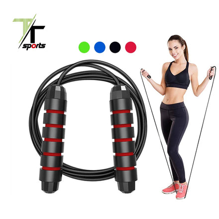 TTSPORTS Wholesale Custom Logo Adjustable Heavy PVC Weighted Speed Jump Rope Unisex Home Use 2.8m Long Handles Gym Fitness Sport