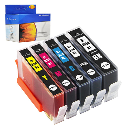 Tatrix HOT Sales Compatible 364XL Ink Cartridge 364 Color Inkjet Ink Cartridge for HP Deskjet 3070A Printer. 364XL Ink Cartridge