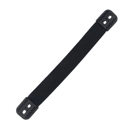 Professional PP Webbing Handle with Plastic Mounting Cap Black Strap for Travel Luggage Bags High Quality Durable Replacement