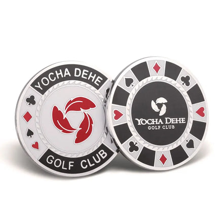 Manufacturer Golfer Club Gift Soft Enamel Metal Custom Novelty Magnetic Golf Marker Bulk