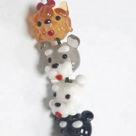 Wholesale Custom Made Handmade Artistic Animal Glass Beads Taiwan for Ornament Gift DIY Decoration Fast Delivery Chien Keng OPP