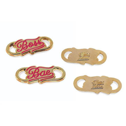 Custom Personalized Metal Name Shoelace Buckle Shoe Charms