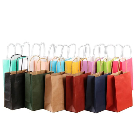 Wholesale Custom Printed Logo Shopping Paper Bag Personalized Packaging Gift Bag