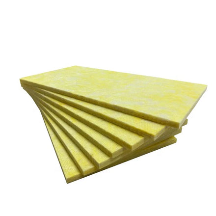CE FM Branz Certification Fibre Glass Wool Thermal Insulation 24kg/m3 50mm Hot Selling Semi Rigid Fiberglass Wool Acoustic Panel