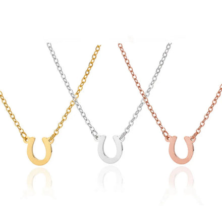 Wholesale Jewelry Pendant Stainless Steel Horse Shoe Gold Horseshoe