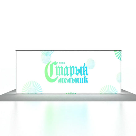 New Design Quick Setup Custom Modular Aluminum Alloy Advertising SEG LED Portable Display Trade Show Booth Promotion Counter