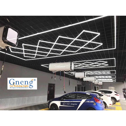Zhongshan Factory Direct Sell Industrial Commercial Mobile Detailing Led Light Fast Install Car Workshop Light