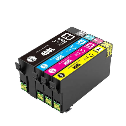 Tatrix 408 T408 408L T408L Ink Cartridge Compatible 408L for Epson WORKFORCE PRO WF-C4810DTWF