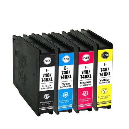 Tatrix T748XL T748 748 748XL Ink Cartridge T748XL120 Compatible for Epson WorkForce Pro WF-6090 WF-6530 6590 WF-8090 WF-8590