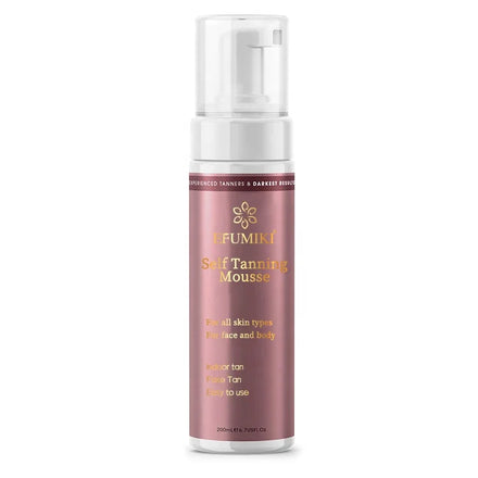 Free Sample Organic Natural Instant Tan Spray Fake Tan Mousse Tanning Lotion Private Label