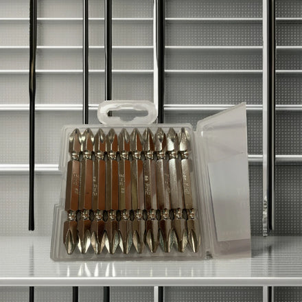Industrial OEM Hand Power Impact Screwdriver Bit Set with Phillips Head S2 Steel Construction Custom Logo Option Made in Taiwan