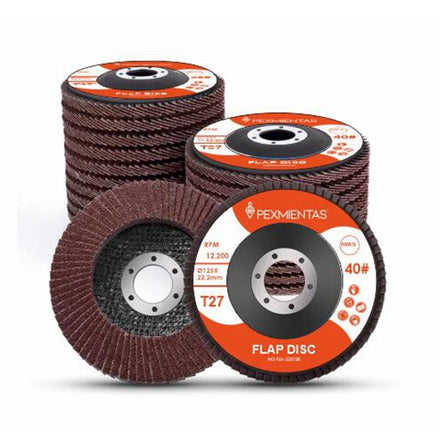 Pexmientas Factory Abrasive Tools 36-120# 115/125mm Aluminum Oxide Zirconia Ceramic Flap Disk Abrasive Grinding Disc Flap Disc