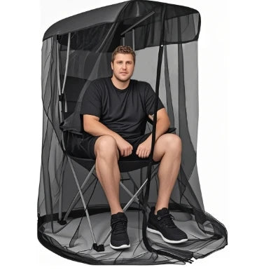 Modern Style Outdoor Swing Chair Canopy Courtyard Courtyard Mosquito Net & Garden Shading Bed Yarn Net
