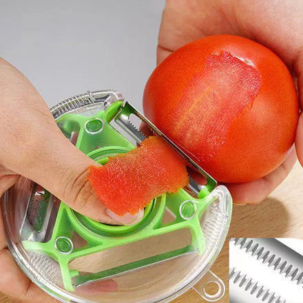 Kitchenware Plastic Products Portable Food Manual Multi-Functional Peeler Hand Chopper Vegetable