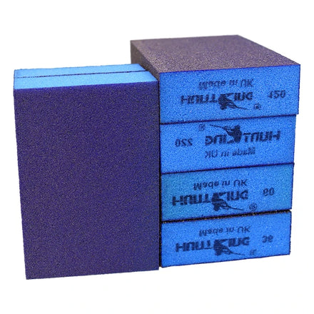 Sandpaper Sponge Block Wet & Dry Foam Sanding Sponge Sandpaper on Wood Sanding Sponges for Woodworking
