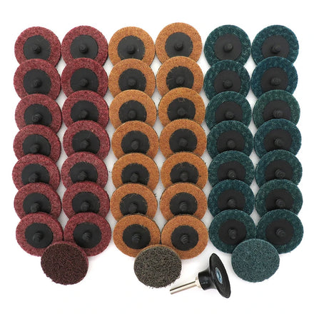 1.5'' Zirconia Quick Change Sanding Disc with Hook and Loop Backing Abrasive Grinding Wheel Rolloc Quick Change Disc