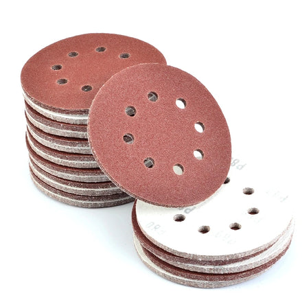 Pexmientas Abrasive Polishing Tools Sanding Disc for Wood 125mm 150mm Hook Loop Sand Paper Sanding Discs Sanding Paper