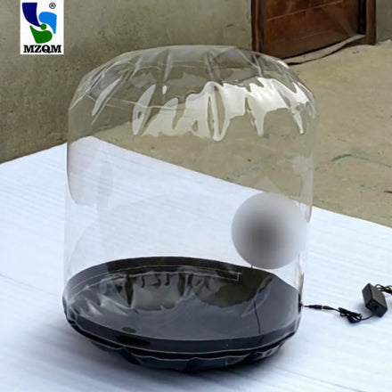 Outdoor Waterproof Cover Led Stage Light Clear Transparent PVC Inflatable Rain Cover for Moving Head Tent