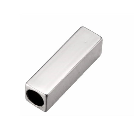 Factory Supply Cord Stops Rope End Jewelry Metal Sterling Silver Stopper Cord End for Swimwear