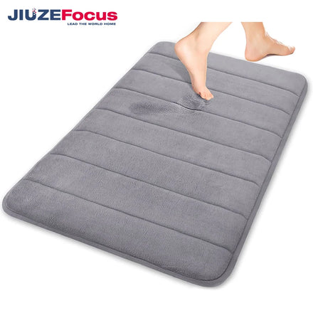Anti Slip Shaggy Luxury Microfiber Chenille Absorbent Modern Bath Mat for Home & Hotel Use