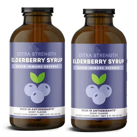 In Stock Black Elderberry Syrup Berry Flavor Sambucus Elderberry Liquid Extract Drops